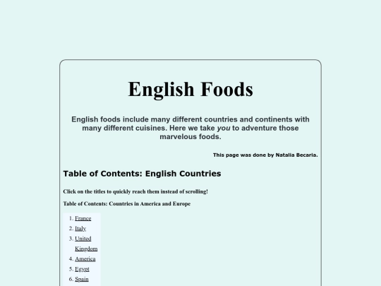english-food screenshot