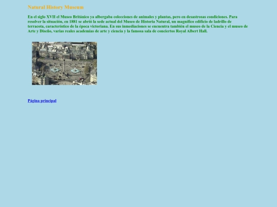 NaturalHistoryMuseum screenshot
