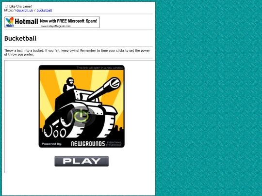 bucketball screenshot
