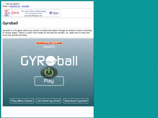 gyroball screenshot