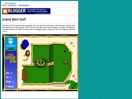 islandminigolf screenshot