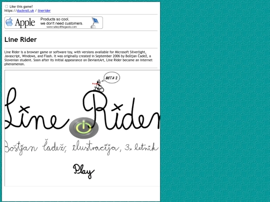 linerider screenshot