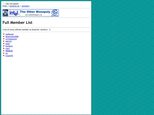members screenshot