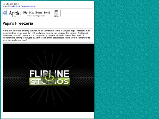 papasfreezeria screenshot
