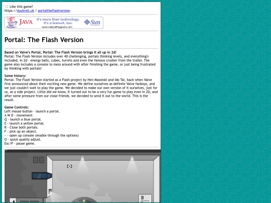portaltheflashversion screenshot