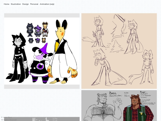 portfolio/chardesign screenshot
