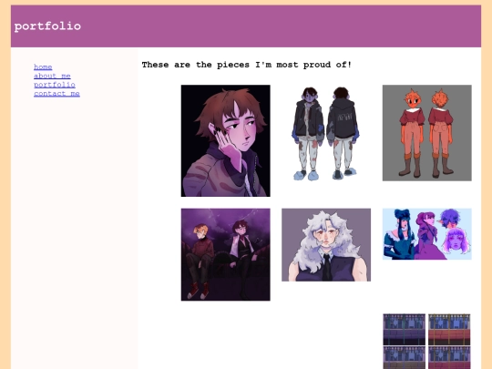 portfolio screenshot