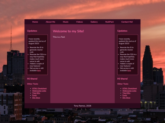 home screenshot