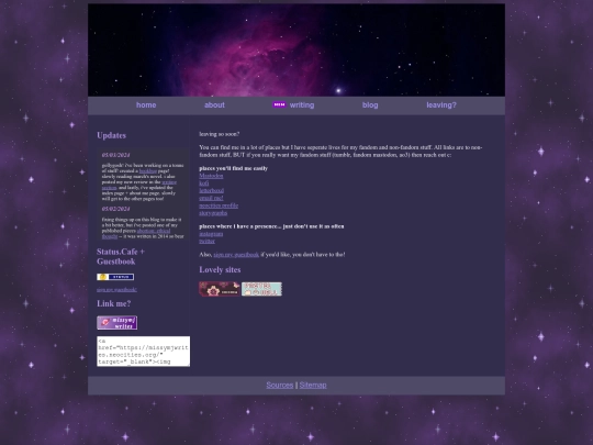 leaving screenshot
