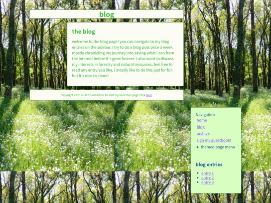 blogmainpage screenshot