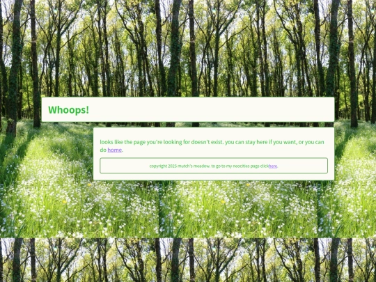 not_found screenshot