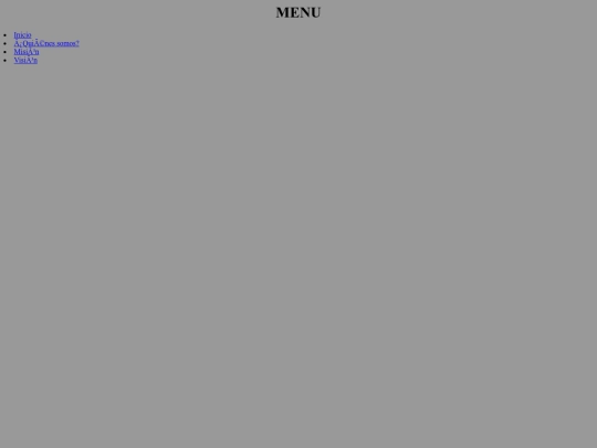menu screenshot