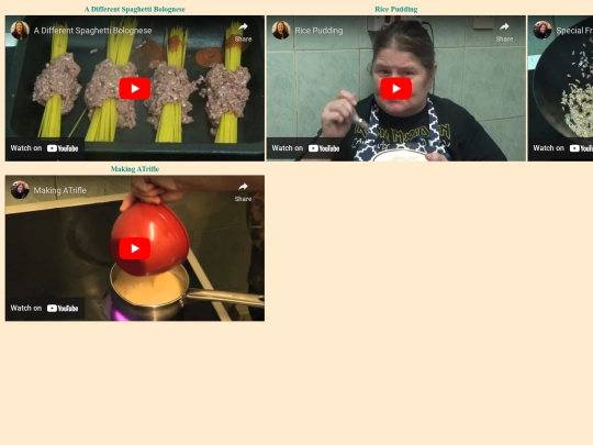 RECETARIO/videos screenshot