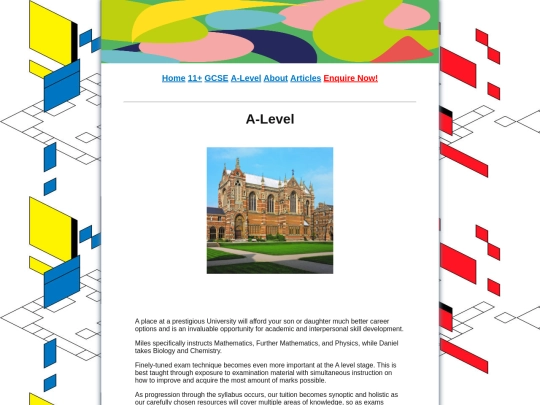 A-Level screenshot