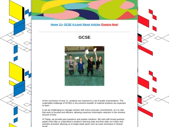 GCSE screenshot