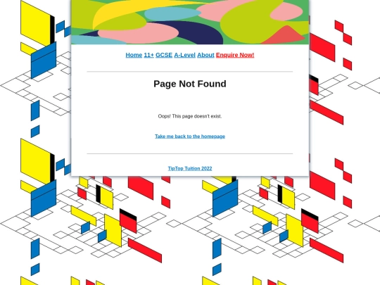 not_found screenshot
