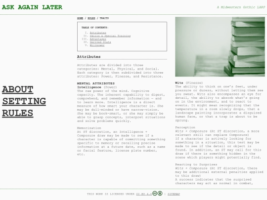 rules/traits screenshot