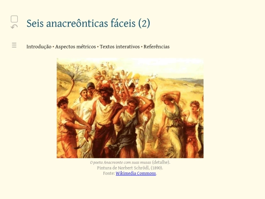 twine/seis anacreônticas fáceis - 2 screenshot