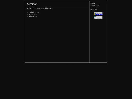 sitemap screenshot