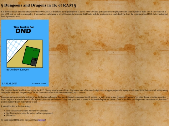 1kb_dnd screenshot