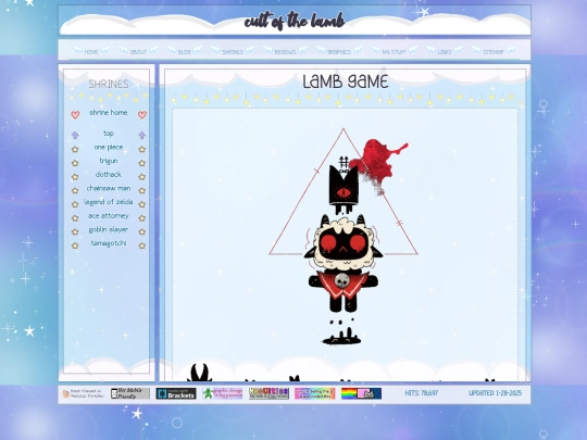 shrines/lambgame screenshot