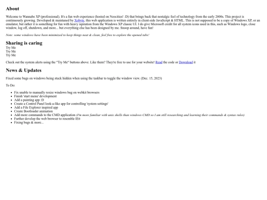 apps/test screenshot