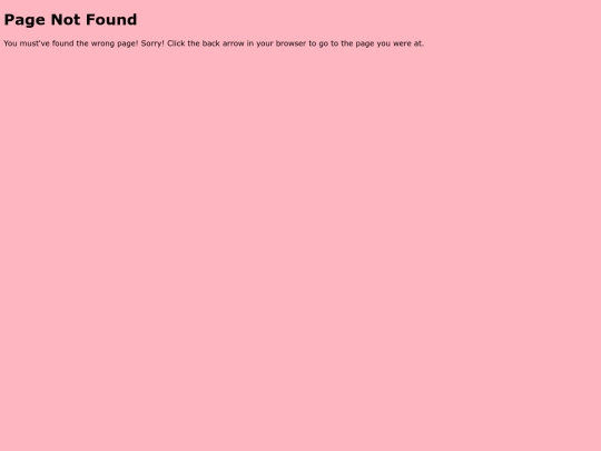 not_found screenshot