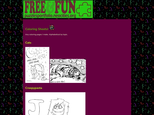 coloring screenshot
