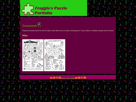 crossword screenshot