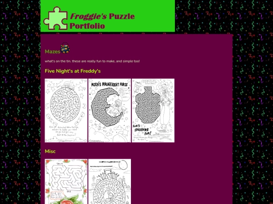 maze screenshot