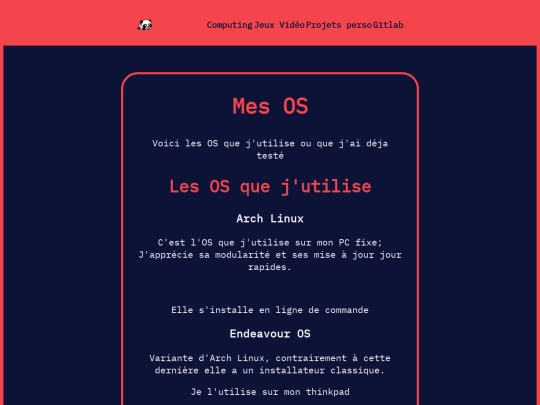 mes-os screenshot