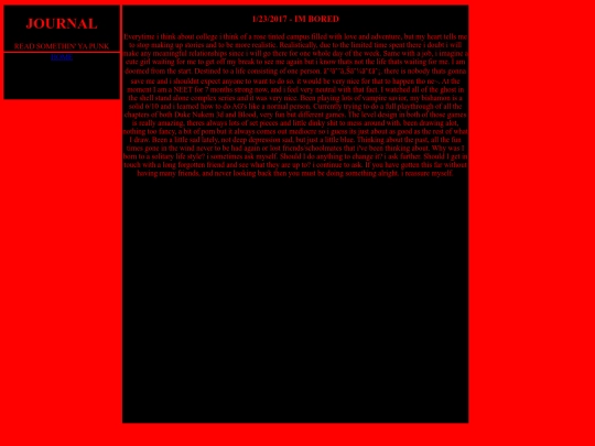 journal screenshot