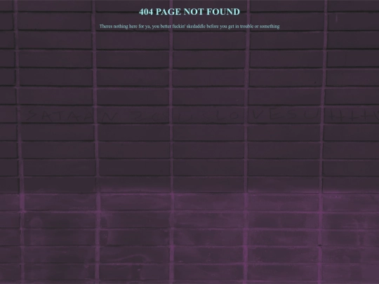 not_found screenshot