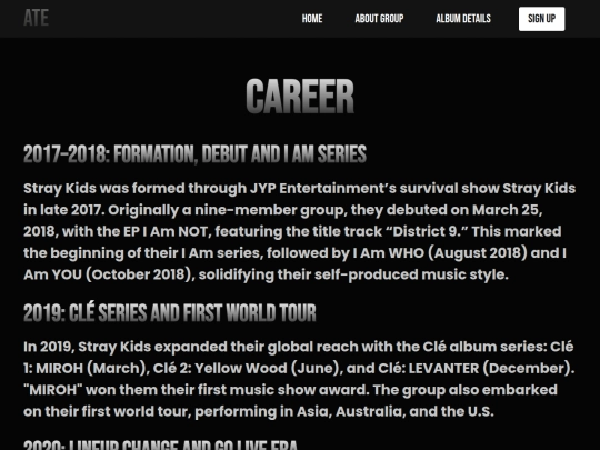 career screenshot