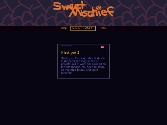 blog screenshot