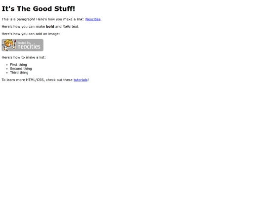 index screenshot