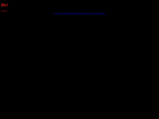 Bio screenshot