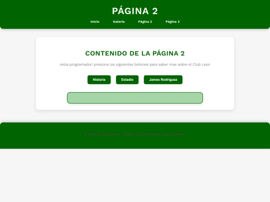Mi pagina 2 screenshot