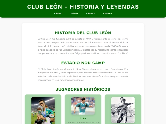 Mi pagina 3 screenshot