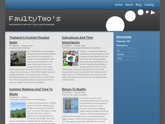 blog screenshot