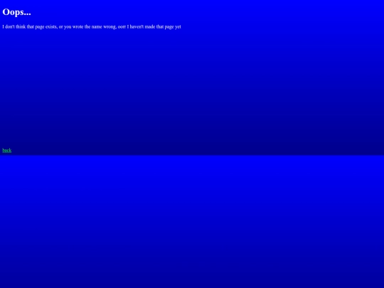 not_found screenshot