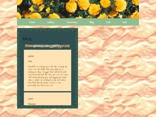 blog screenshot