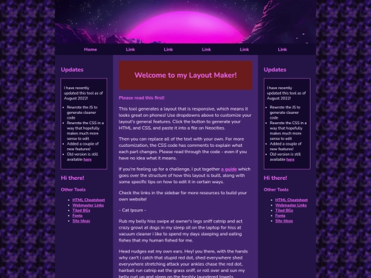 test screenshot
