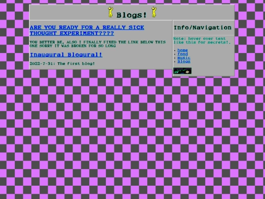 blogs/BlogsIndex screenshot