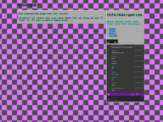 not_found screenshot