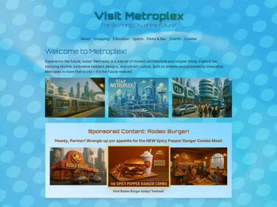 VisitMetroplex screenshot