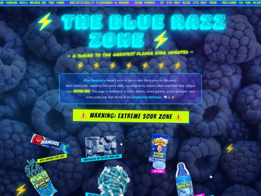 assets/Shrine images /Blue RAZZ ZONE/BlueRAZZ screenshot