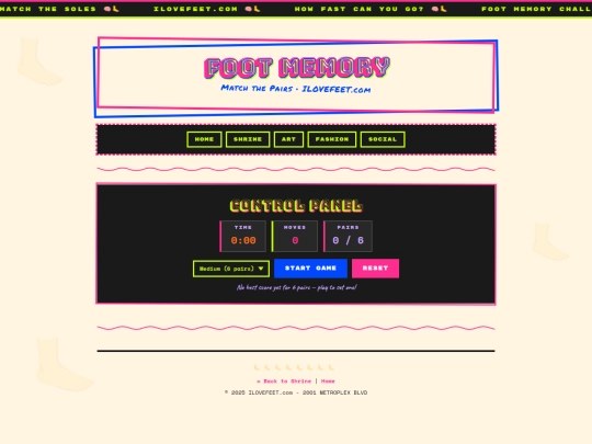 footmemory screenshot