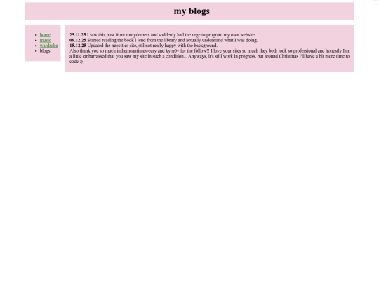 blogs screenshot