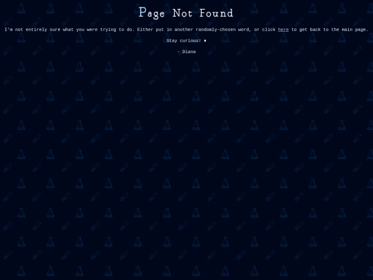 not_found screenshot